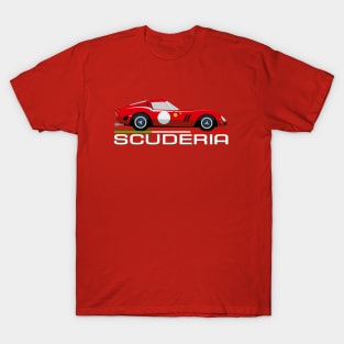 SCUDERIA GTO vintage gt racing Italian car T-Shirt